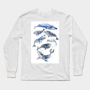 Whale çollection Long Sleeve T-Shirt